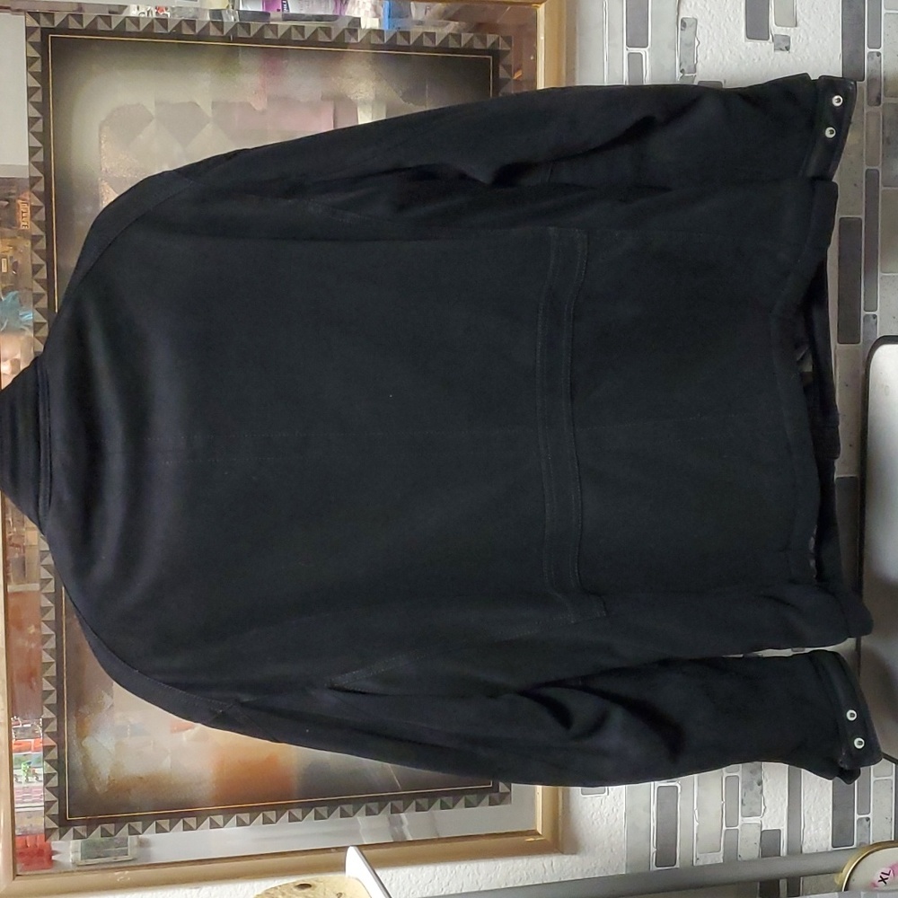 ZARA MAN JACKET black micro suede - Picture 3 of 4